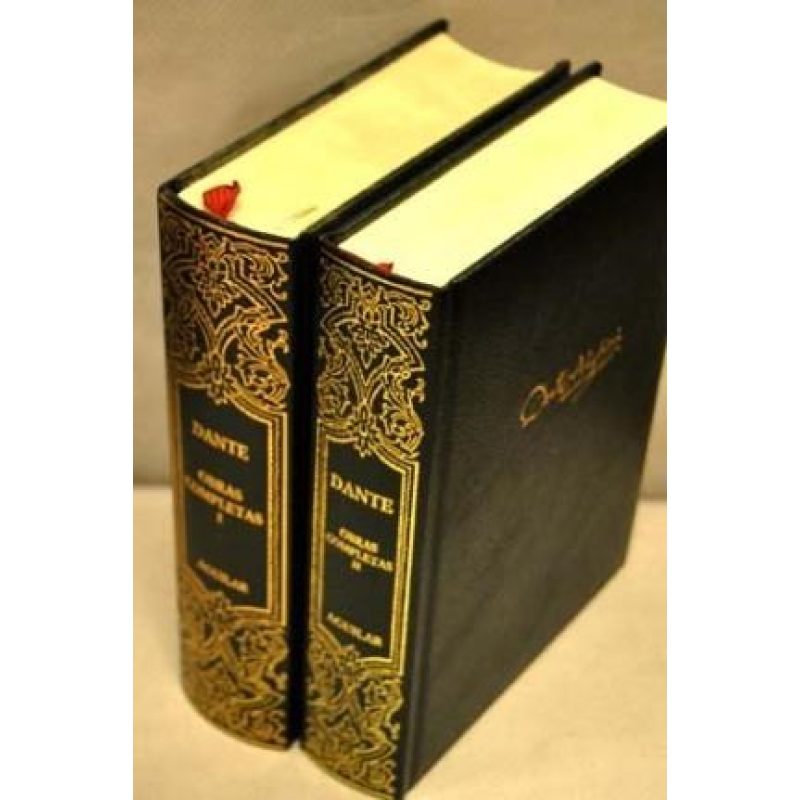 OBRAS COMPLETAS I (DANTE ALIGHIERI) (TRADUCCION EN VERSO Y NOTAS DE ANGEL CRESPO) (CARTONE)