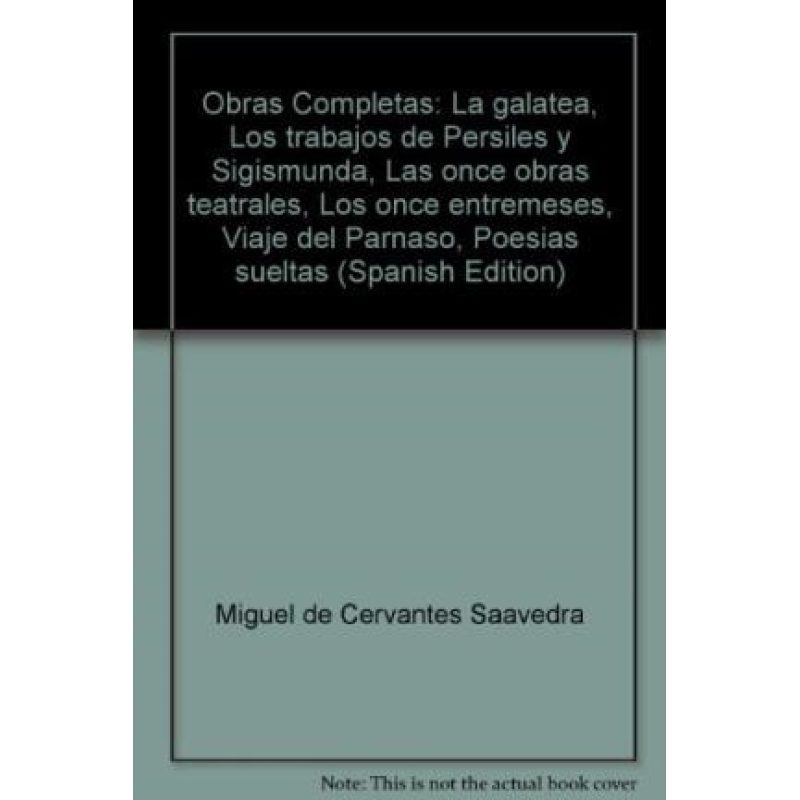 OBRAS COMPLETAS II (MIGUEL DE CERVANTES) (CARTONE)