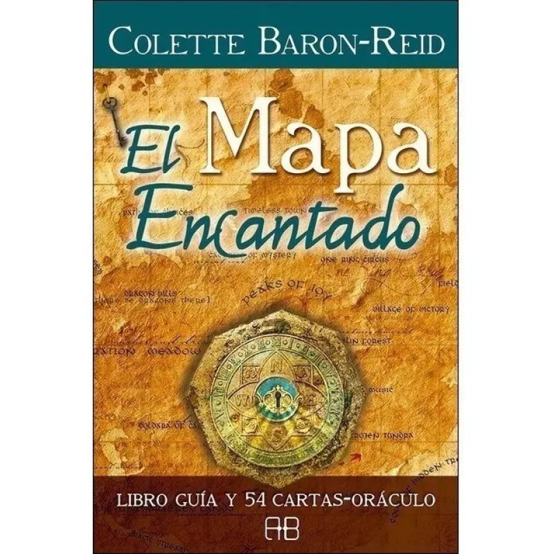 MAPA ENCANTADO (LIBRO + 54 CARTAS ORACULO) (ESTUCHE)