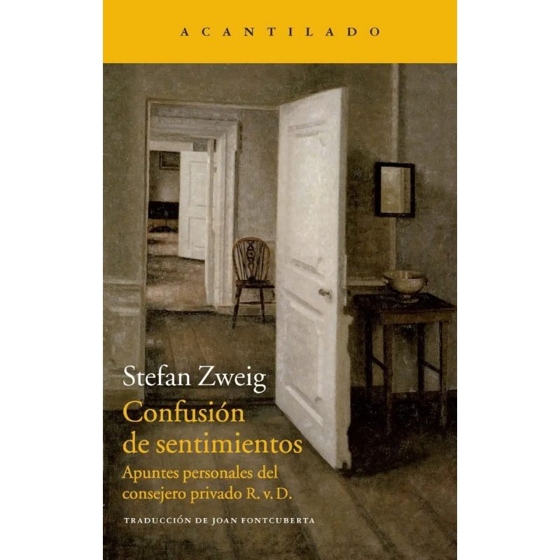 CONFUSION DE SENTIMIENTOS APUNTES PERSONALES DEL CONSEJERO PRIVADO R.V.D. (COLECCION NARRATVA 235)