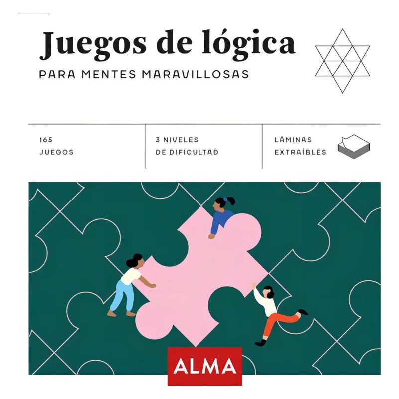 JUEGOS DE LOGICA PARA MENTES MARAVILLOSAS (165 JUEGOS) (3 NIVELES DE DIFICULTAD)