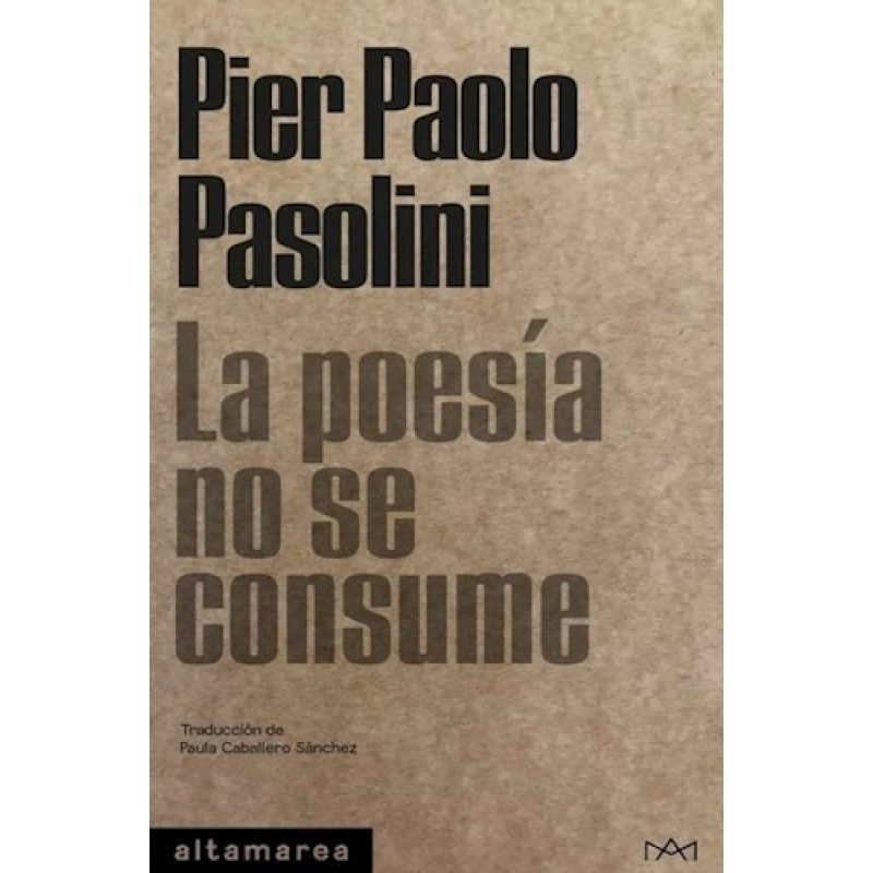 POESIA NO SE CONSUME (BOLSILLO)