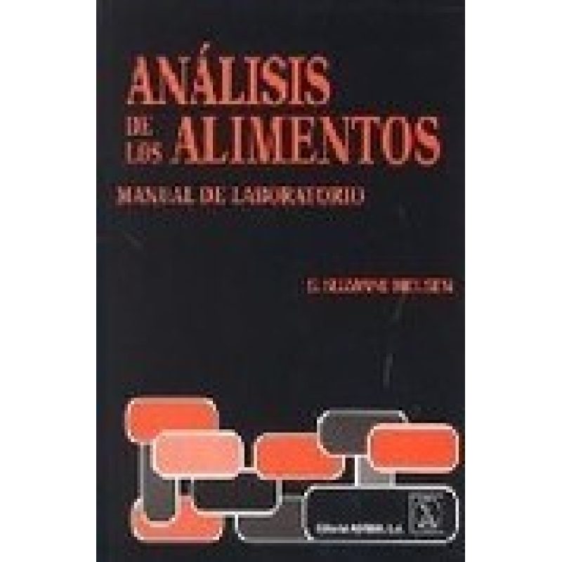 ANALISIS DE LOS ALIMENTOS MANUAL DE LABORATORIO