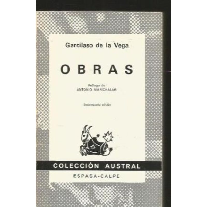 OBRAS (COLECCION AUSTRAL 63)