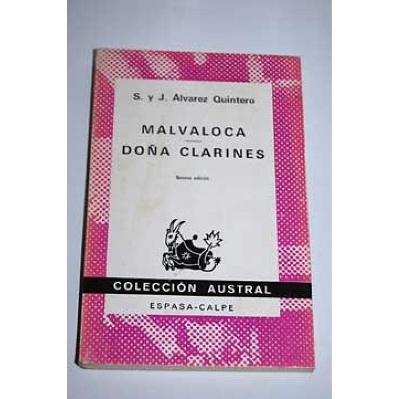 MALVALOCA - DOÑA CLARINES (COLECCION AUSTRAL 321)