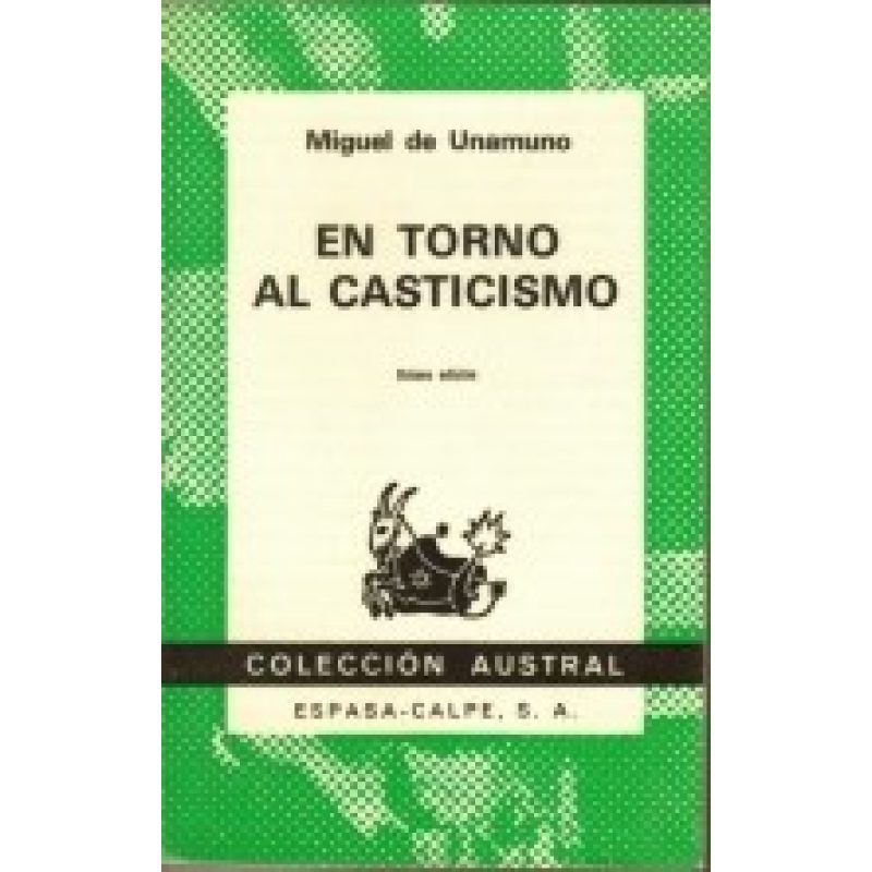 EN TORNO AL CASTICISMO (COLECCION AUSTRAL 403)