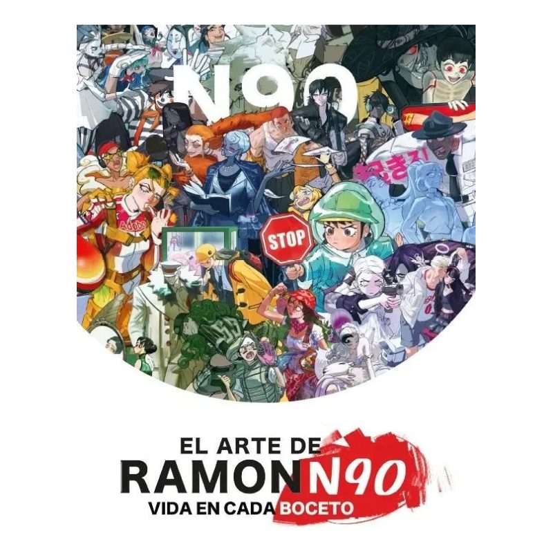 ARTE DE RAMONN90 VIDA EN CADA BOCETO (CARTONE)