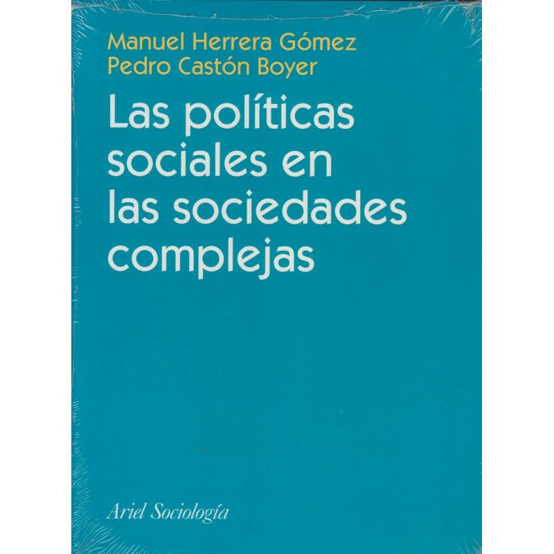 POLITICAS SOCIALES EN LAS SOCIEDADES COMPLEJAS (ARIEL SOCIOLOGIA)