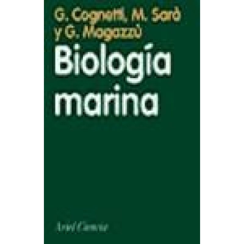 BIOLOGIA MARINA (COLECCION ARIEL CIENCIA)