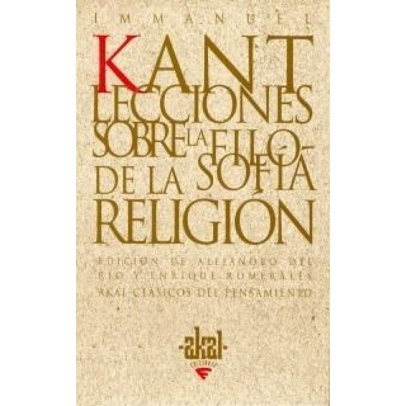 LECCIONES SOBRE LA FILOSOFIA DE LA RELIGION (COLECCION CLASICOS DEL PENSAMIENTO)
