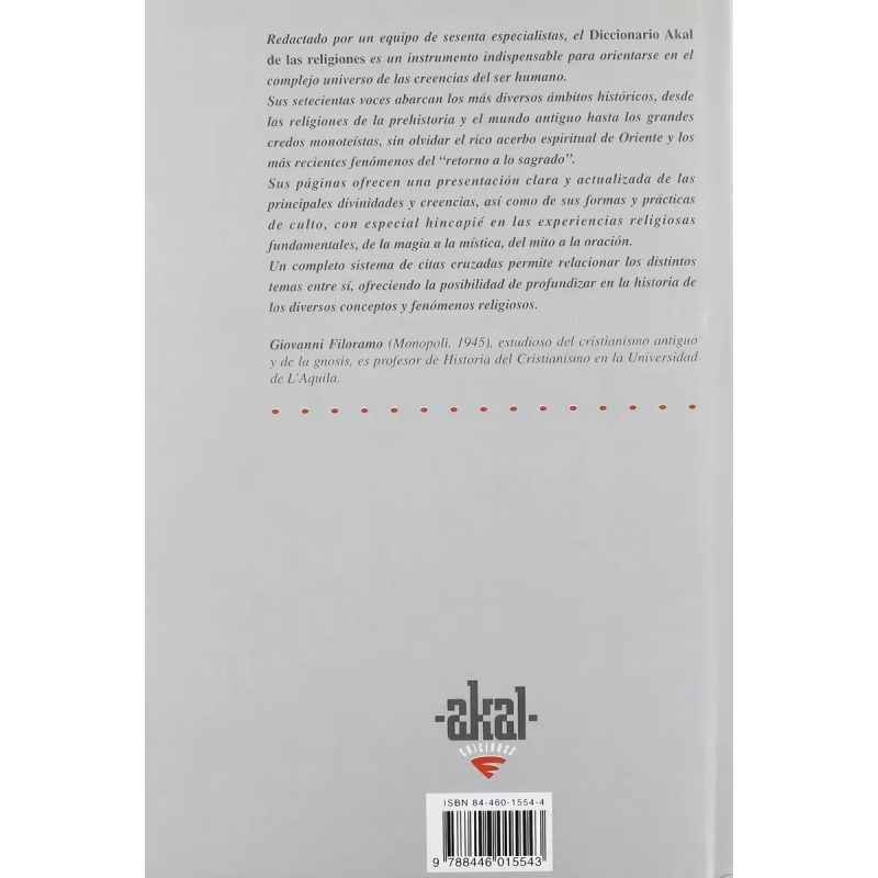 DICCIONARIO AKAL DE LAS RELIGIONES (CARTONE)