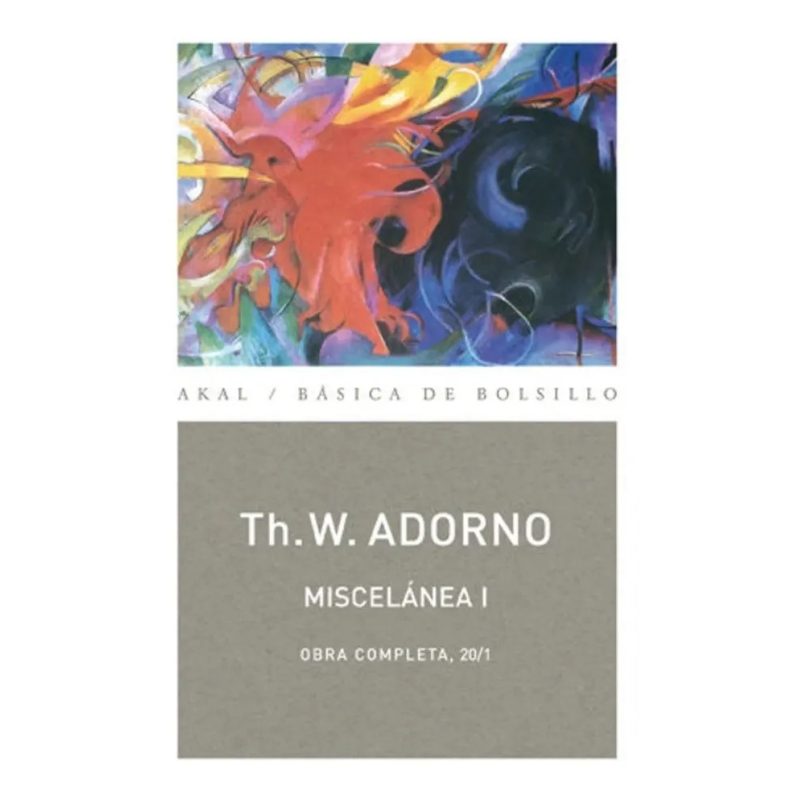 MISCELANEA I (OBRA COMPLETA 20/1) (COLECCION BASICA DE BOLSILLO)