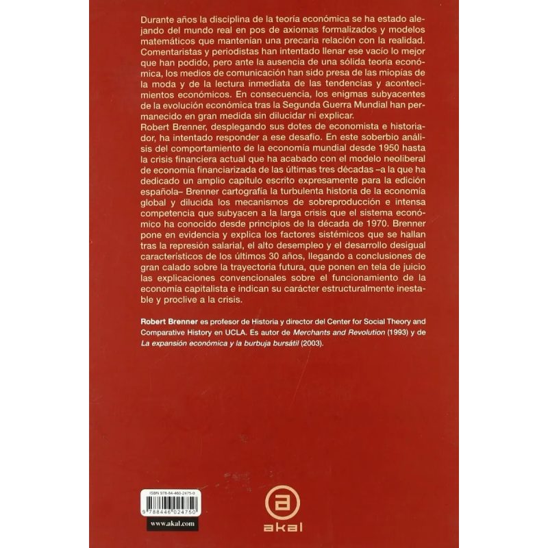 ECONOMIA DE LA TURBULENCIA GLOBAL (COLECCION CUESTIONES DE ANTAGONISMO 54)