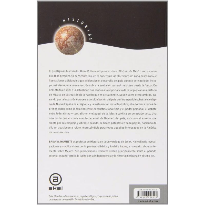 HISTORIA DE MEXICO (COLECCION AKAL HISTORIAS)