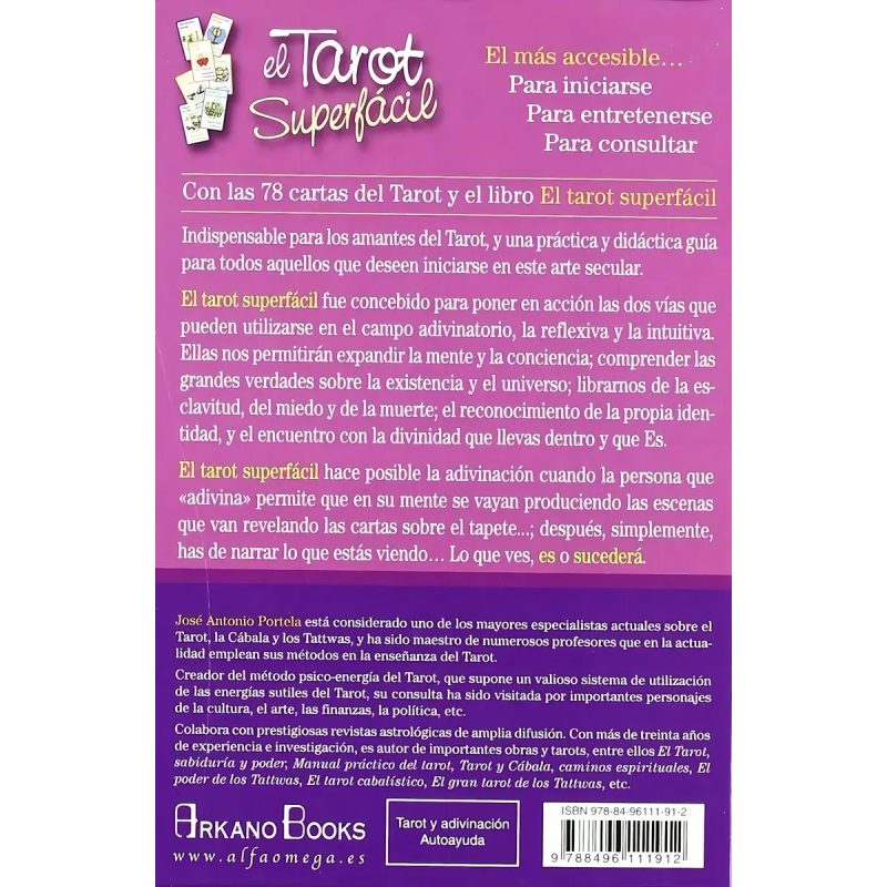 TAROT SUPERFACIL EL TAROT MAS ACCESIBLE (EN CAJA)