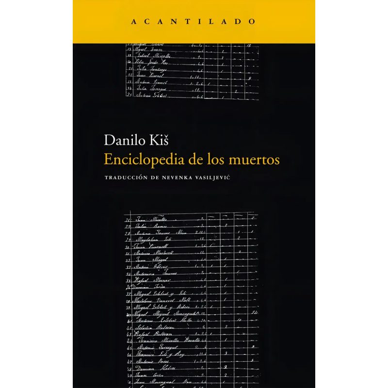 ENCICLOPEDIA DE LOS MUERTOS (COLECCION NARRATIVA 138)