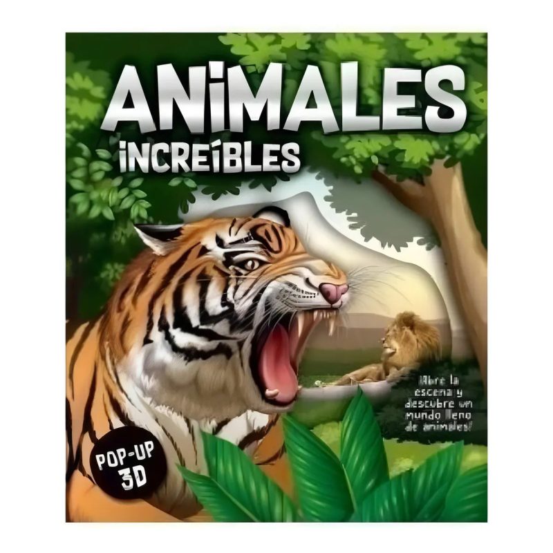 ANIMALES INCREIBLES (COLECCION POP-UP 3D) (CARTONE)