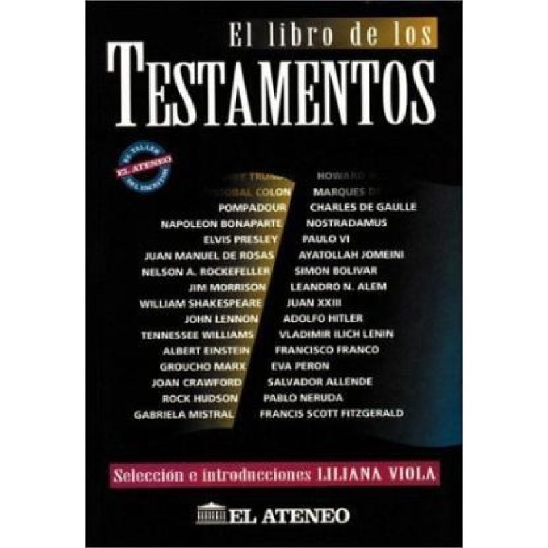LIBRO DE LOS TESTAMENTOS EL