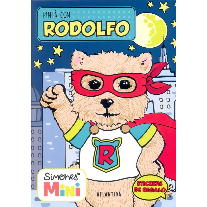 PINTA CON RODOLFO (STICKERS DE REGALO) (RUSTICO)