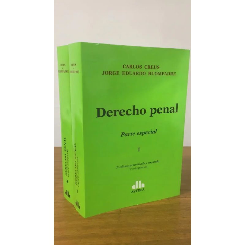 DERECHO PENAL (2 TOMOS) (7 EDICION ACTUALIZADA Y AMPLIADA) (RUSTICA)