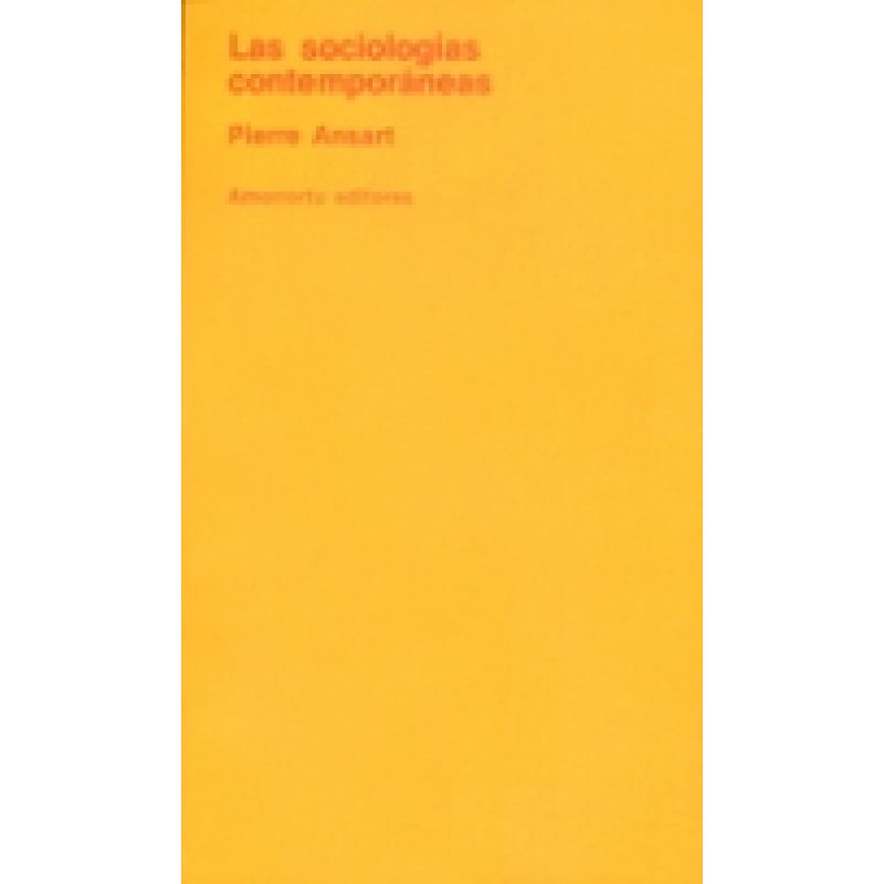 SOCIOLOGIAS CONTEMPORANEAS