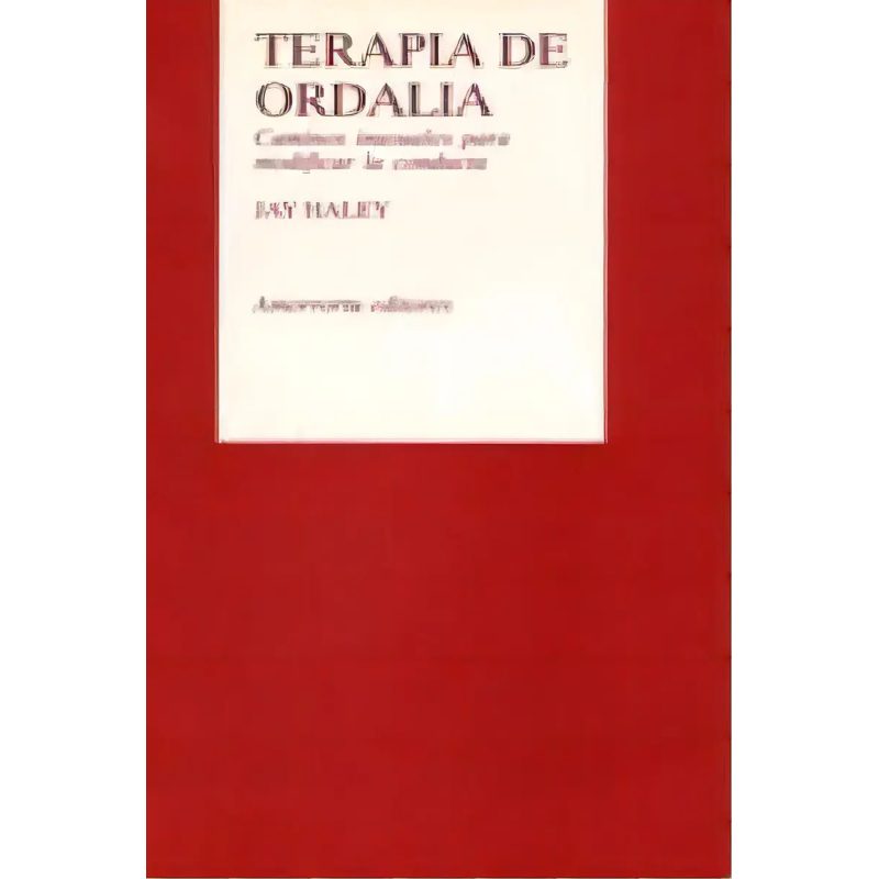 TERAPIA DE ORDALIA