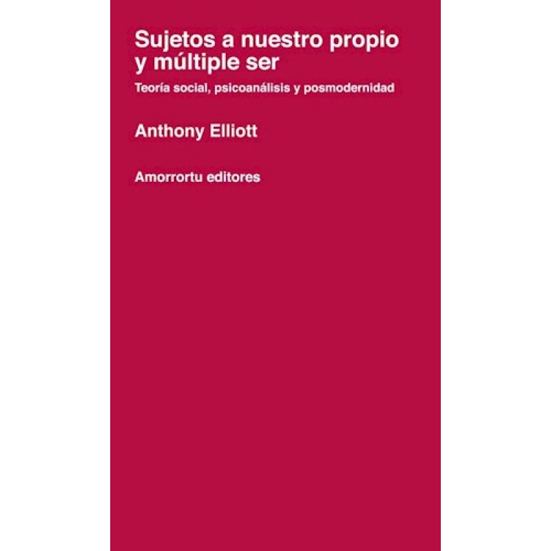 SUJETOS A NUESTRO PROPIO Y MULTIPLE SER TEORIA SOCIAL