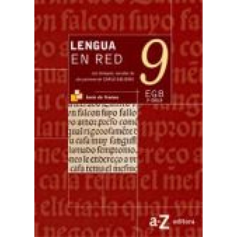 LENGUA EN RED 9 A Z EGB (C/ARLEQUIN) (TRAMAS)