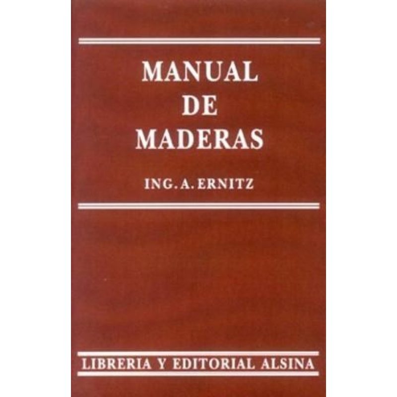 MANUAL DE MADERAS (RUSTICA)