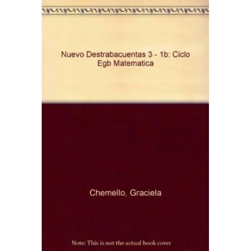 NUEVO DESTRABACUENTAS 3 EGB