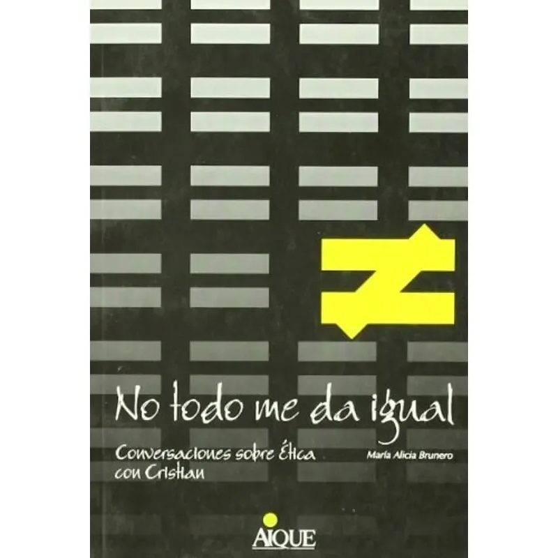 NO TODO ME DA IGUAL CONVERSACIONES SOBRE ETICA CON CRISTIAN