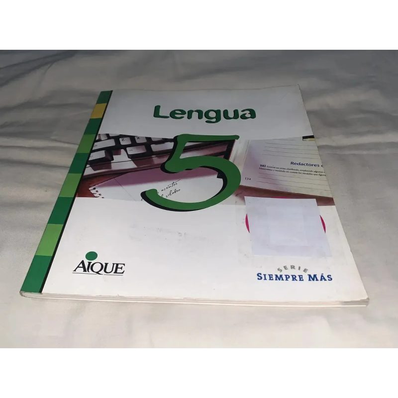 LENGUA 5 AIQUE EGB (SERIE SIEMPRE MAS) CON CARPETA DE ACTIVIDADES