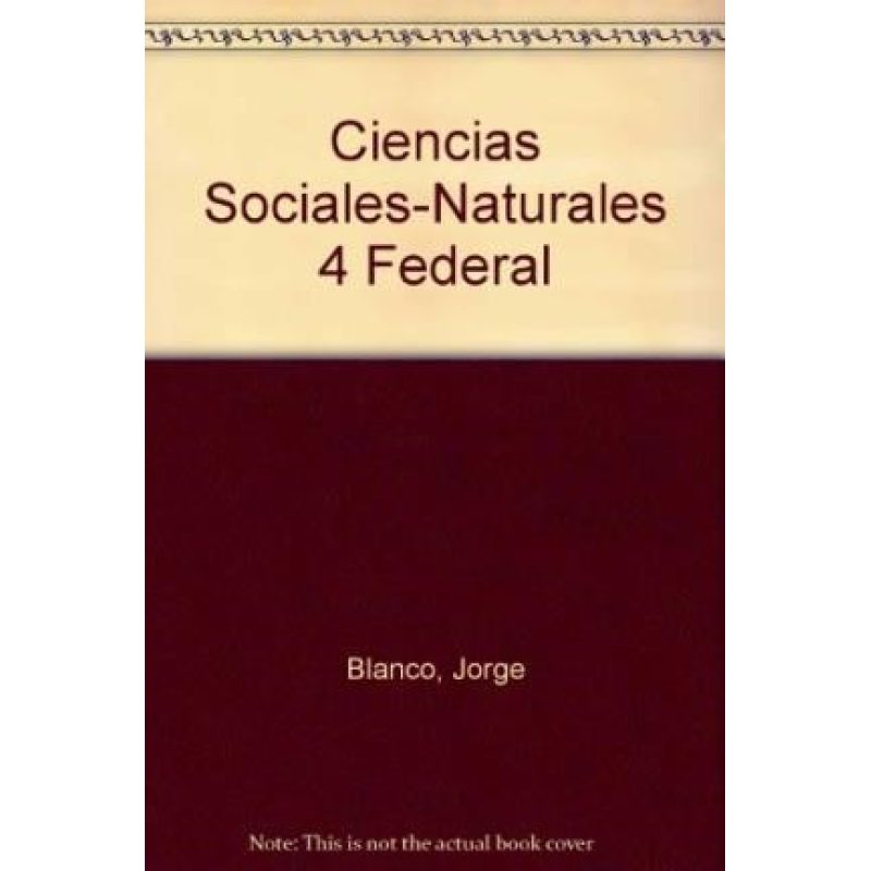 CARPETA DE CIENCIAS 4 SOCIALES/NATURALES [FEDERAL / NACION (MIL Y UNA)