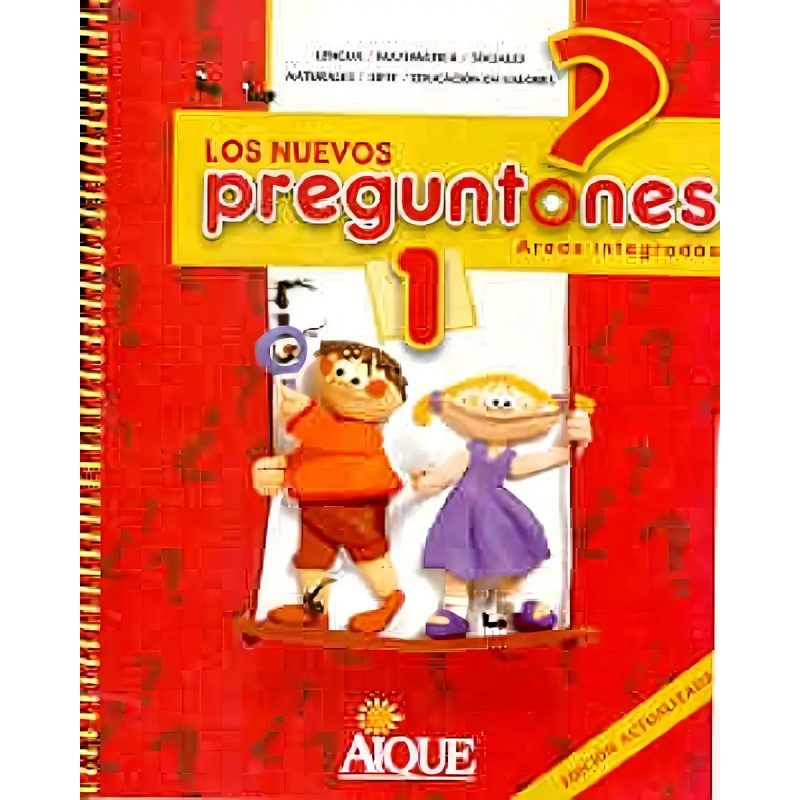 NUEVOS PREGUNTONES 1 EGB AREAS INTEGRADAS (ANILLADO)