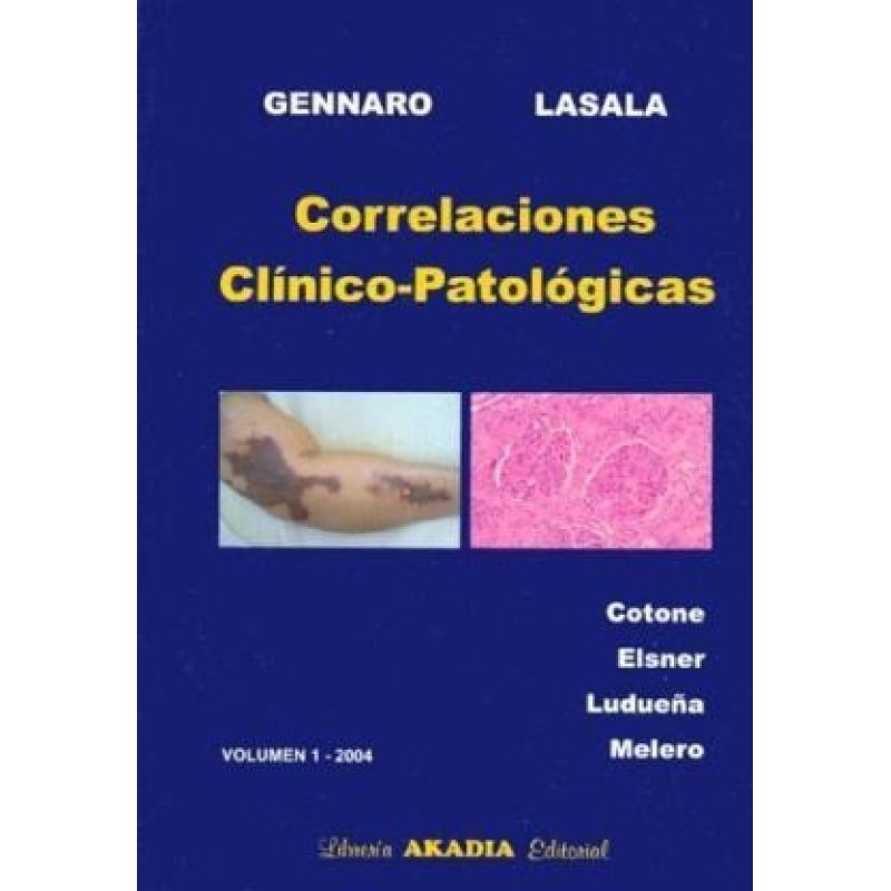 CORRELACIONES CLINICO PATOLOGICAS VOLUMEN 1 (BOLSILLO)