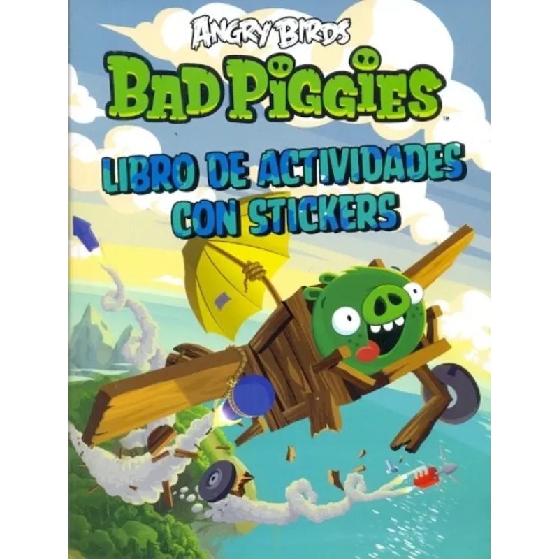 ANGRY BIRDS BAD PIGGIES LIBRO DE ACTIVIDADES CON STICKERS