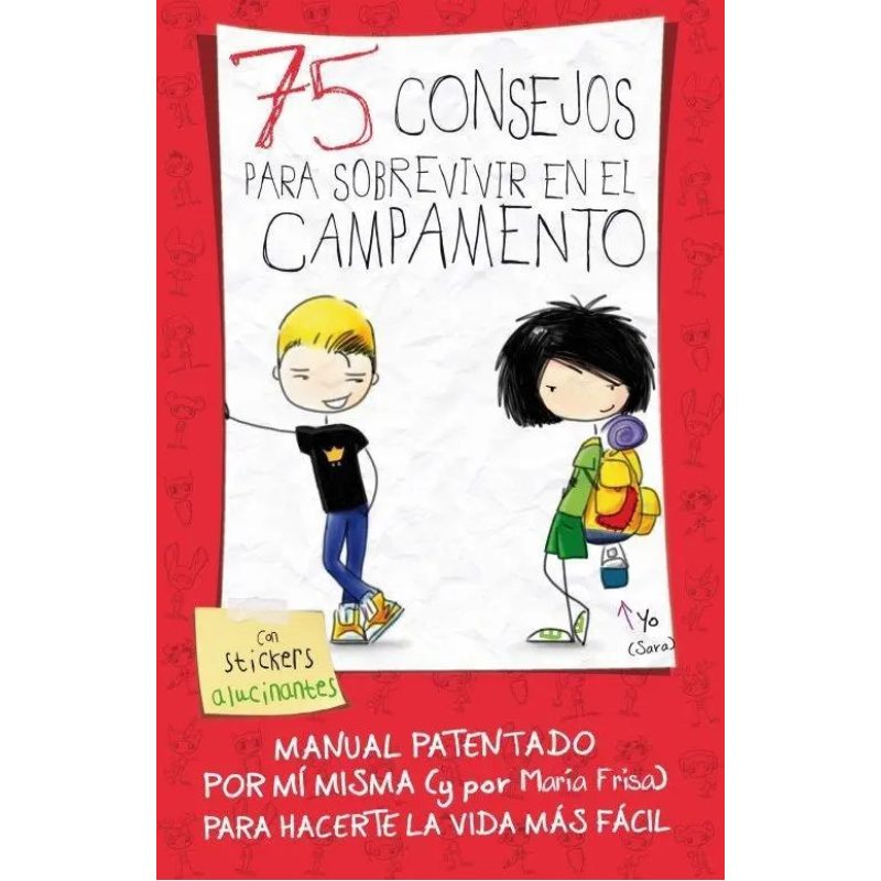 75 CONSEJOS PARA SOBREVIVIR EN EL CAMPAMENTO (CON STICKERS ALUCINANTES) (RUSTICO)
