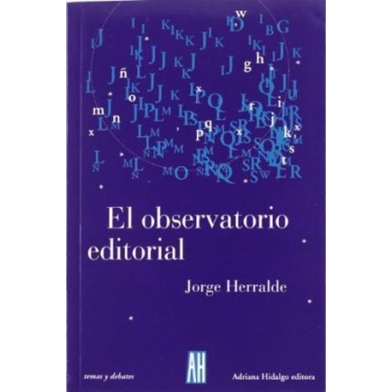 OBSERVATORIO EDITORIAL (COLECCION TEMAS Y DEBATES)