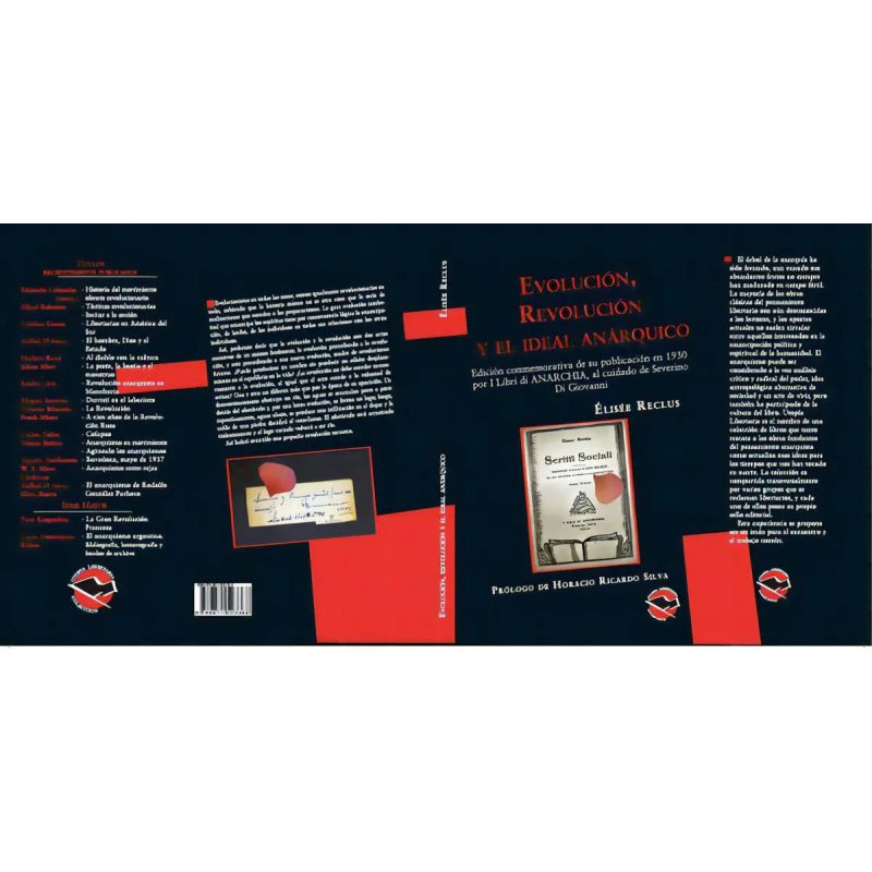 EVOLUCION REVOLUCION Y EL IDEAL ANARQUICO (COLECCION UTOPIA LIBERTARIA)