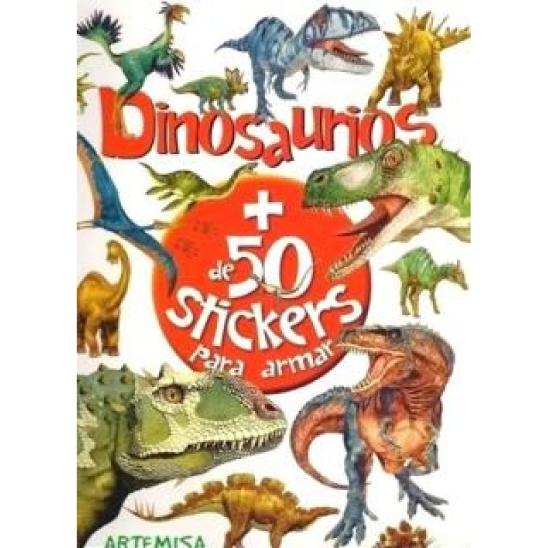 DINOSAURIOS (COLECCION ARMA TU LIBRO) (LIBRO CON FIGURAS AUTOADHESIVAS)
