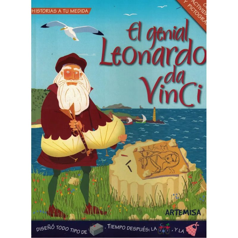 GENIAL LEONARDO DA VINCI (COLECCION HISTORIAS A TU MEDI DA)