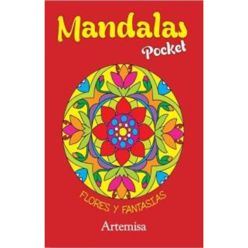 MANDALAS POCKET FLORES Y FANTASIAS
