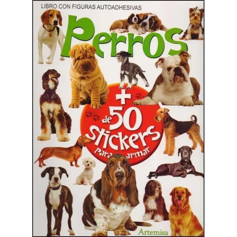 PERROS (LIBRO CON FIGURAS AUTOADHESIVAS)