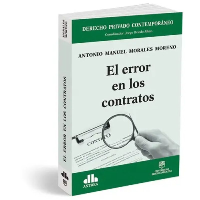 ERROR EN LOS CONTRATOS (DERECHO PRIVADO CONTEMPORANEO)
