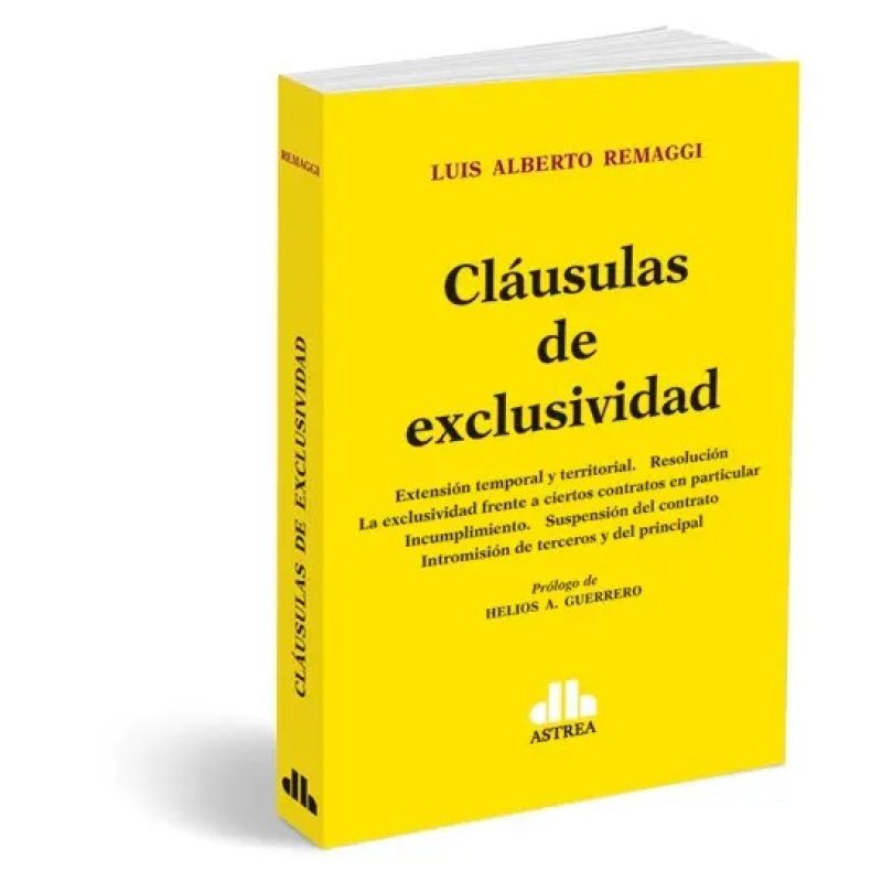 CLAUSULAS DE EXCLUSIVIDAD
