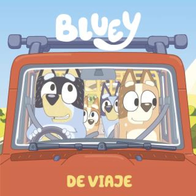 BLUEY DE VIAJE (RUSTICO)