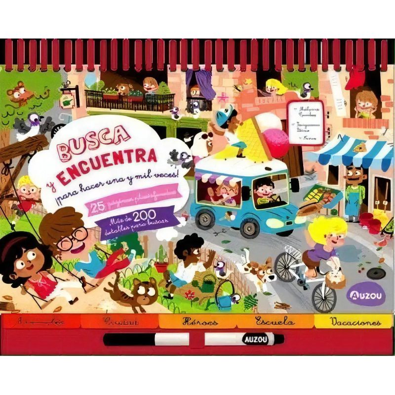 BUSCA Y ENCUENTRA PARA HACER UNA Y MIL VECES (25 PAGINAS PLASTIFICADAS MAS DE 200 DETALLES PARA BUSC