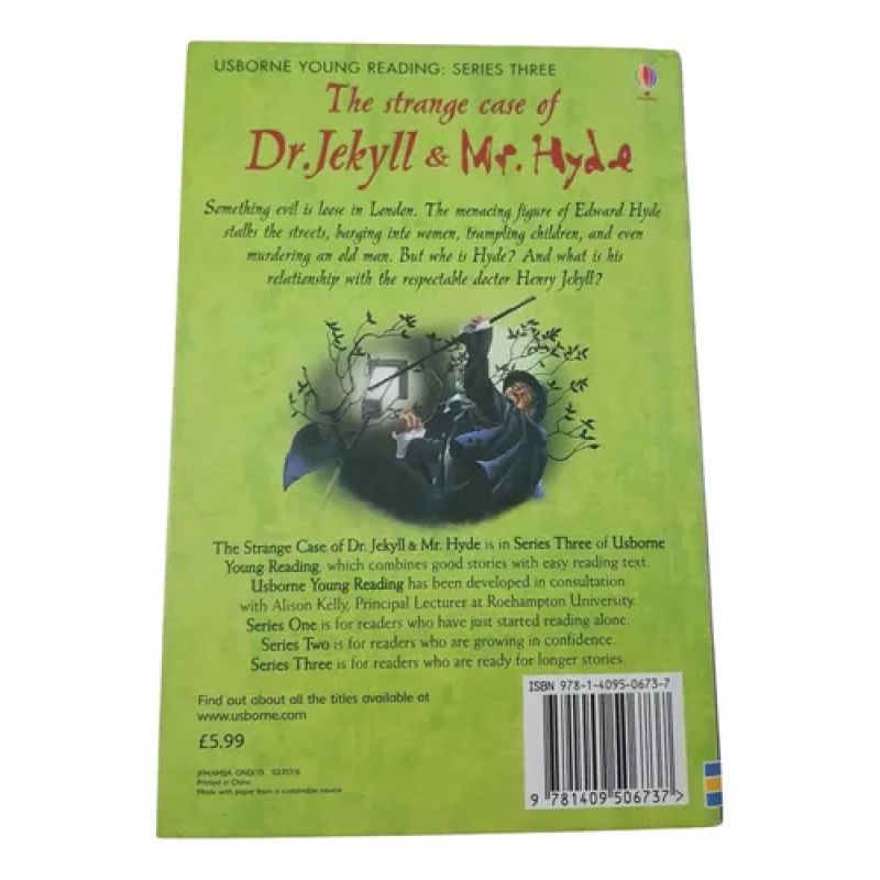 Doctor Jekyll & Mr.hyde - Usborne Young Reading -tapa Dura (Usado) - Miniatura 2
