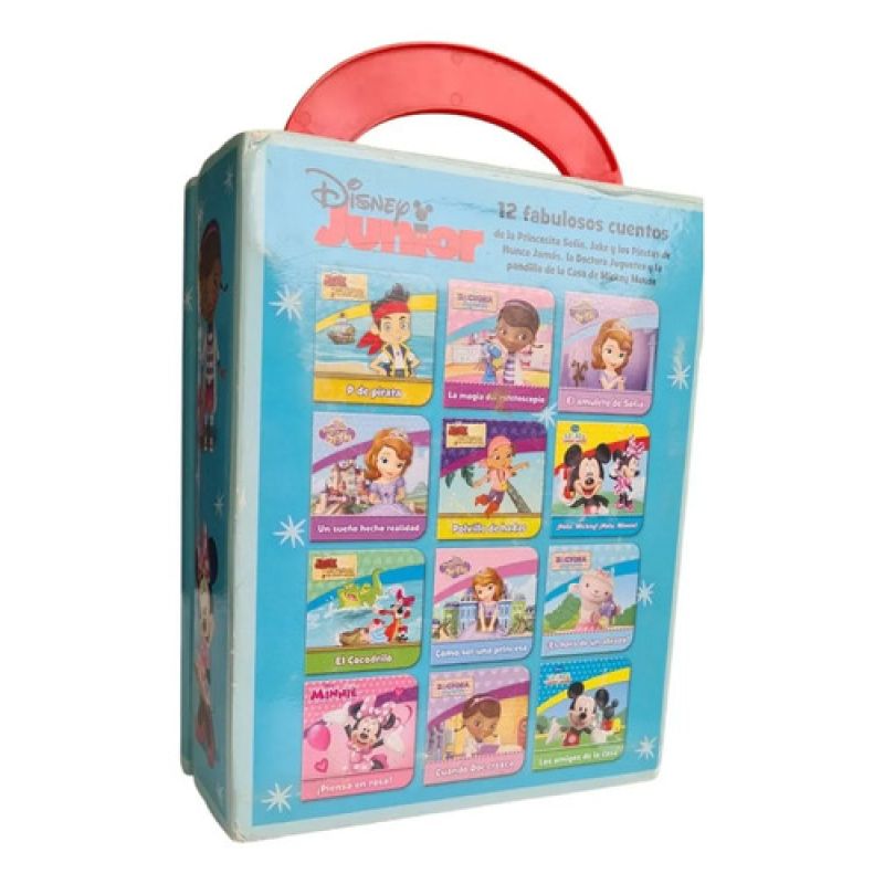 Mi Primer Biblioteca Disney Juniors - 12 Libritos - C/valija (Usado) - Miniatura 3