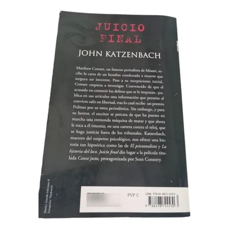 Juicio Final - Katzenbach John -  Zeta Negra (Usado) - Miniatura 2